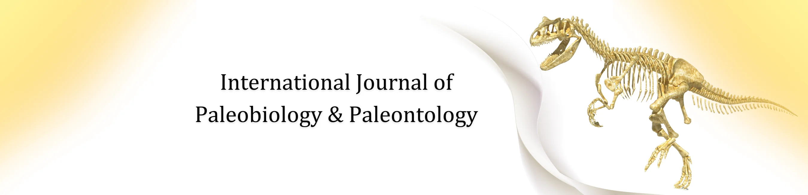 Banner Image of International Journal of Paleobiology & Paleontology