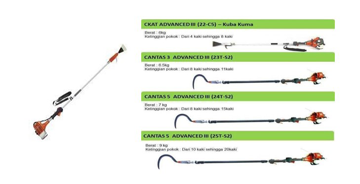 Figure 7: PalmPro fibre pole.