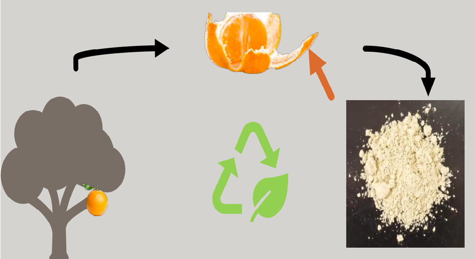 Figure 6: Use of orange peel waste in cosmetics [12].