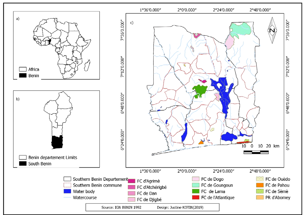 Figure 1: Location of the study area.