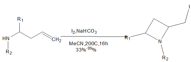 Figure 2: Stereoselectivity of Azetidine derivatives.