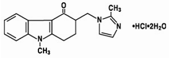 Figure 2: Molecular structure of Ondansetron Hydrochloride.