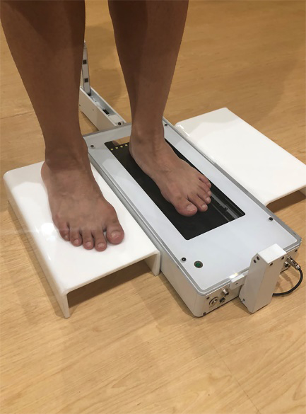 Figure 1: Prototype shoes (Tip area is flat).