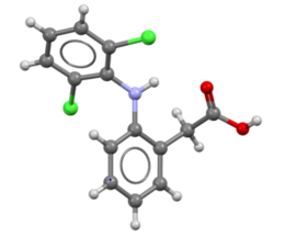 Figure 1: Structure of Diclofenac Sodium.