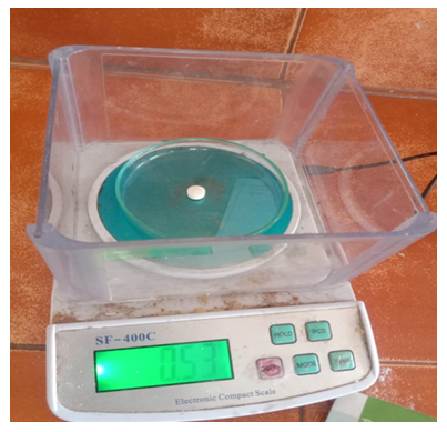 Figure 8: Weight variation.