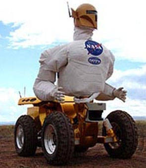 Figure 3: Robonaut can perform tasks that astronauts otherwise would have to do. Credits: NASA [23].