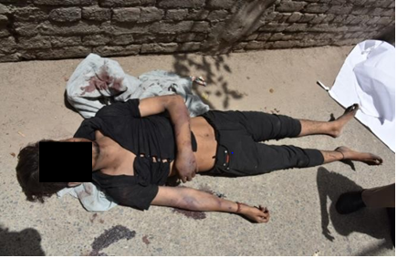 Figure 1: A Male Body Lying on Roadside.