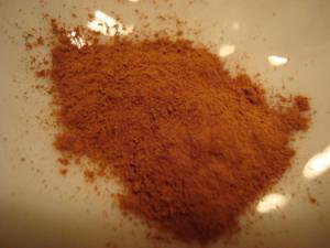 Figure 2: Cinnamon Bark powder.