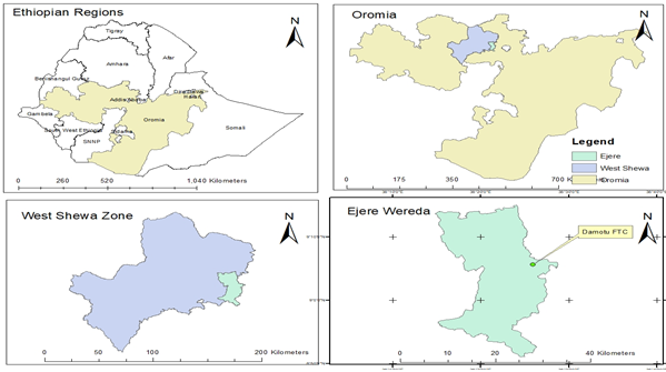 Figure 1: ** Location Map of the Study Area.