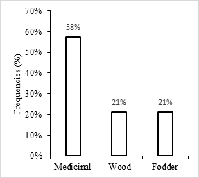 Figure 11: Use categories of _Newbouldia laevis_.