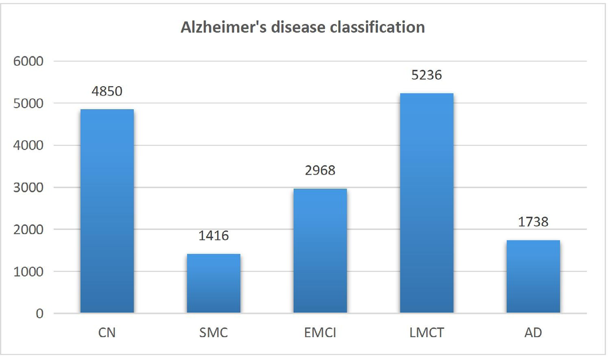 Figure 2: Classification of Alzheimer’s disease.