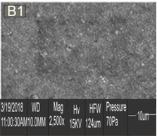 Figure 7: SEM Image Un-annealed AlZnO.