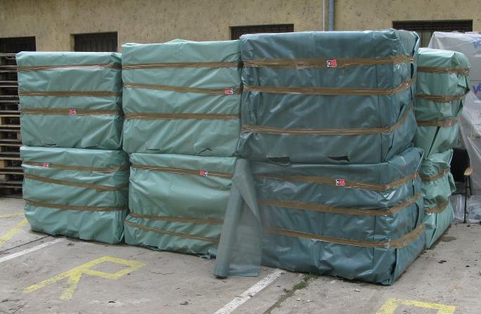 Figure 5: Manual Demolition of Asbestos Roof Plates.