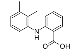 Figure 1: Structure of Mefenamic acid. Mefenamic acid is chemically described as N-[(2,3- dimethylphenyl)amino] benzoic acid, and it belongs to the anthranilic acid derivatives.