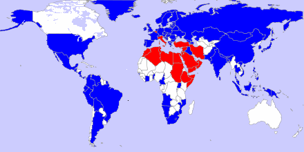 Figure 1: Map Showing Afro-Asiatic Population Group. Overall: 3809 Haplotypes in 40 Afro-Asiatic Populations (Recorded in YHRD) Colored in Red.