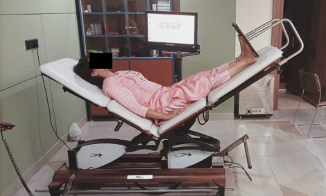 Figure 2: Postural Bench at 120 Degree.