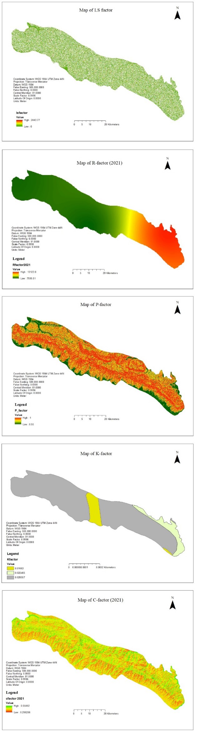 Figure 14: Soil Erosion Map of 2021.