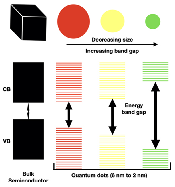 Figure 5: Quantum Dots-based Applications [9].