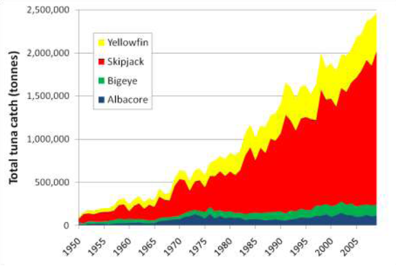 Figure 11: Indonesia’s fishing vessel production of billfish [4].