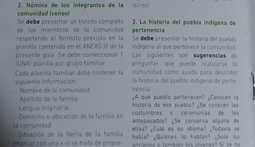 Figure 4: Legal documentation of the Provincial Council of Indigenous Affairs (CPAI).