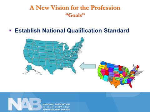Figure 1: A New Vision for the profession “Goals.”