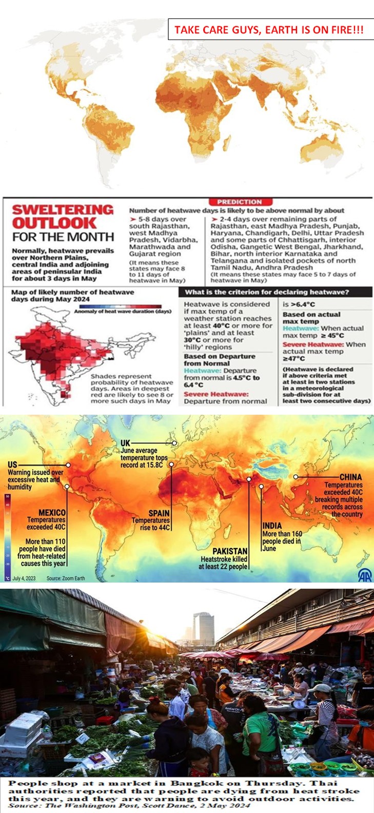 Figure 2: Day-2 in 400C in Kalburgi.