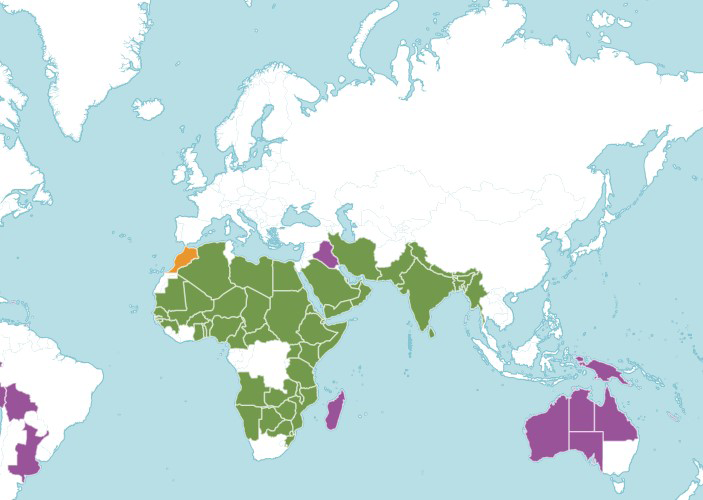 Figure 2: The largest tracts are found in Sind.