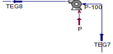 Figure 10: Dimensions of the P-100 pump.