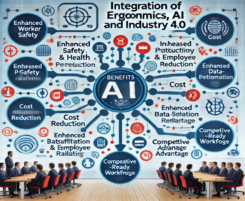 Figure 4: Integration of Ergonomics, AI and smart industry.