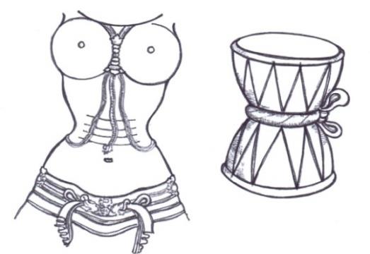 Figure 11: Lotus – shaped eye.
