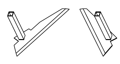 Figure 2: Isometric View of Digging Blade.