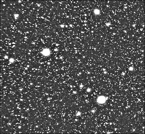 Figure 5: Example of image with objects flare and its spatial domain.