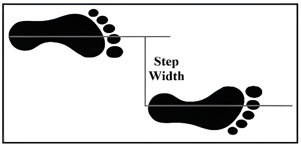 Figure 4: Step Width.