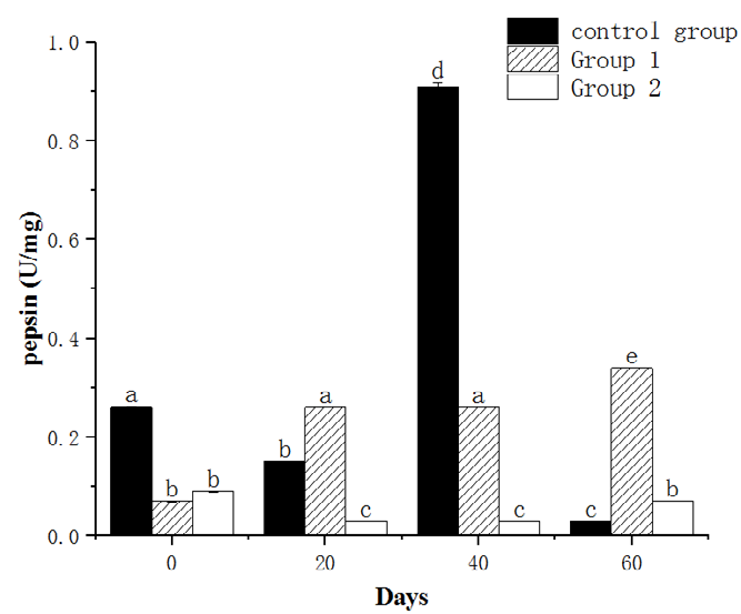 Figure 4: Effects of gingerol on malondialdehyde (MDA) content in M. nipponense.