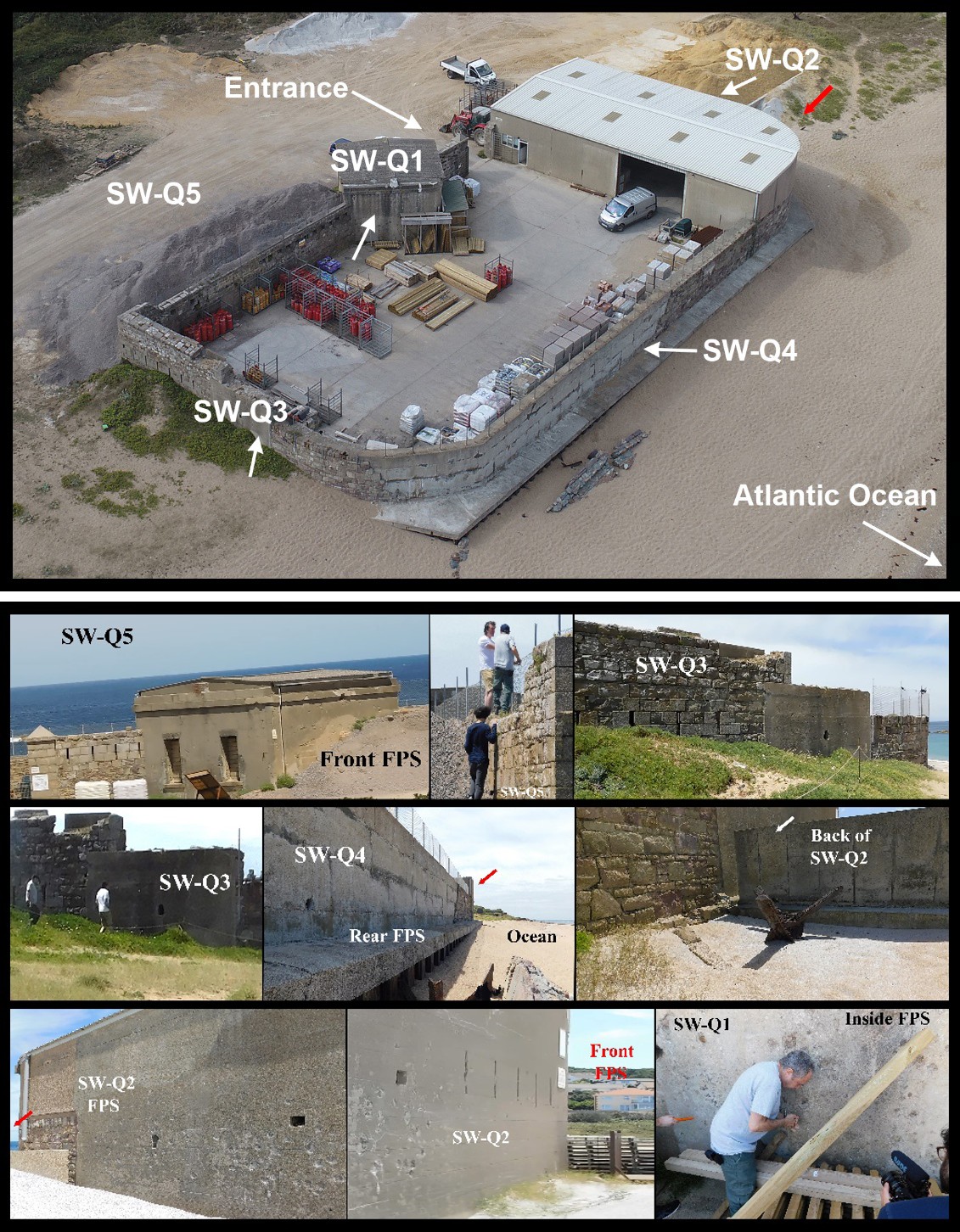 Figure 2: Upon Arrival, a Preliminary Walk-Through of the Subject Location is Conducted. The Searching Procedure is Conducted by the Team in Order to Ascertain the Condition of the Fort’s Structure and Locate Any Potential Probative Evidence.