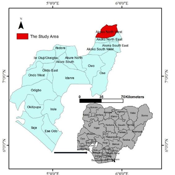 Figure 2: Site of plant collection.