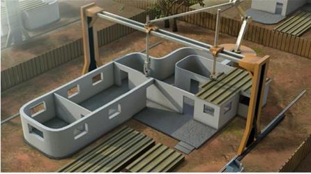 Figure 10: 3d printed house, Counter Crafting.