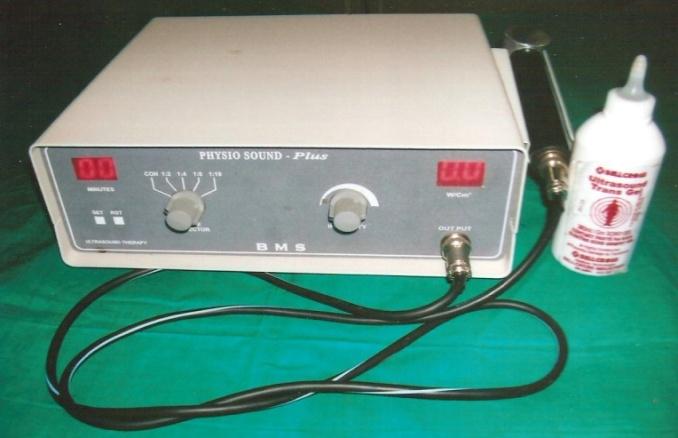 Figure 1: The Physio-sound Plus Ultrasound Unit.