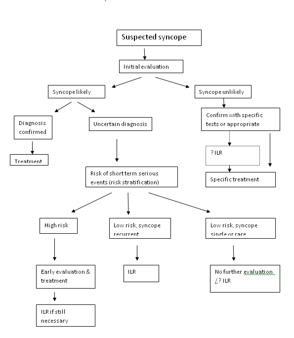 Figure 4: The ISSUE classification of ECG-documented spontaneous syncope.