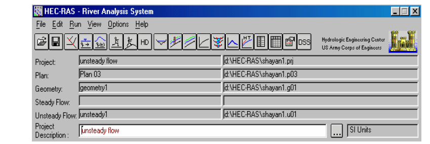 Figure 1: Hydrologic Engineering Center's River Analysis System (HEC-RAS)