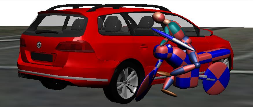 Figure 6: Protectors in protective clothing for motorcyclists in line with CEN.