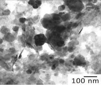 Figure 3: Study of magnetite nanoparticles with use microscope electronic translucent JEM-2100.