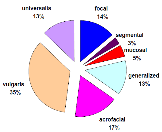 Figure 3: Type of vitiligo.