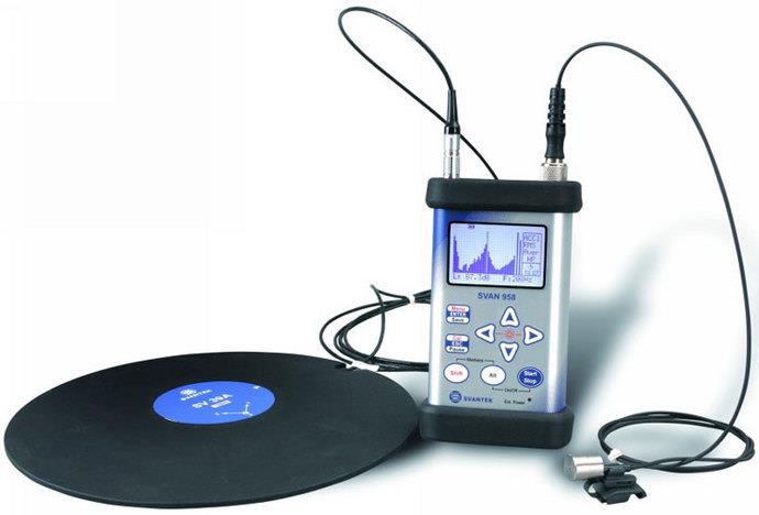 Figure 1: SVAN 106 device with tri-axial accelerometer.