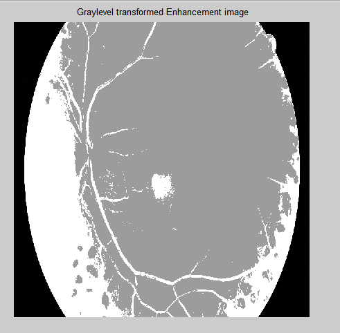 Figure 4: Flaming at al image. Circular Hough-Transformation