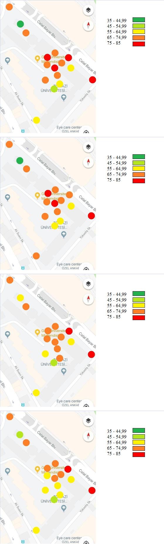 Figure 4: Results of Indoor Places.