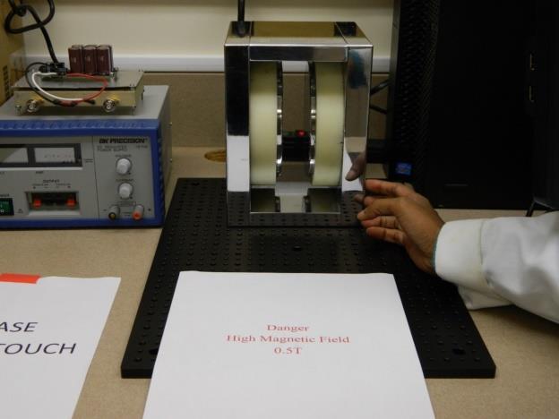 Figure 7: High magnetic field used in laboratories for small animals imaging purposes.