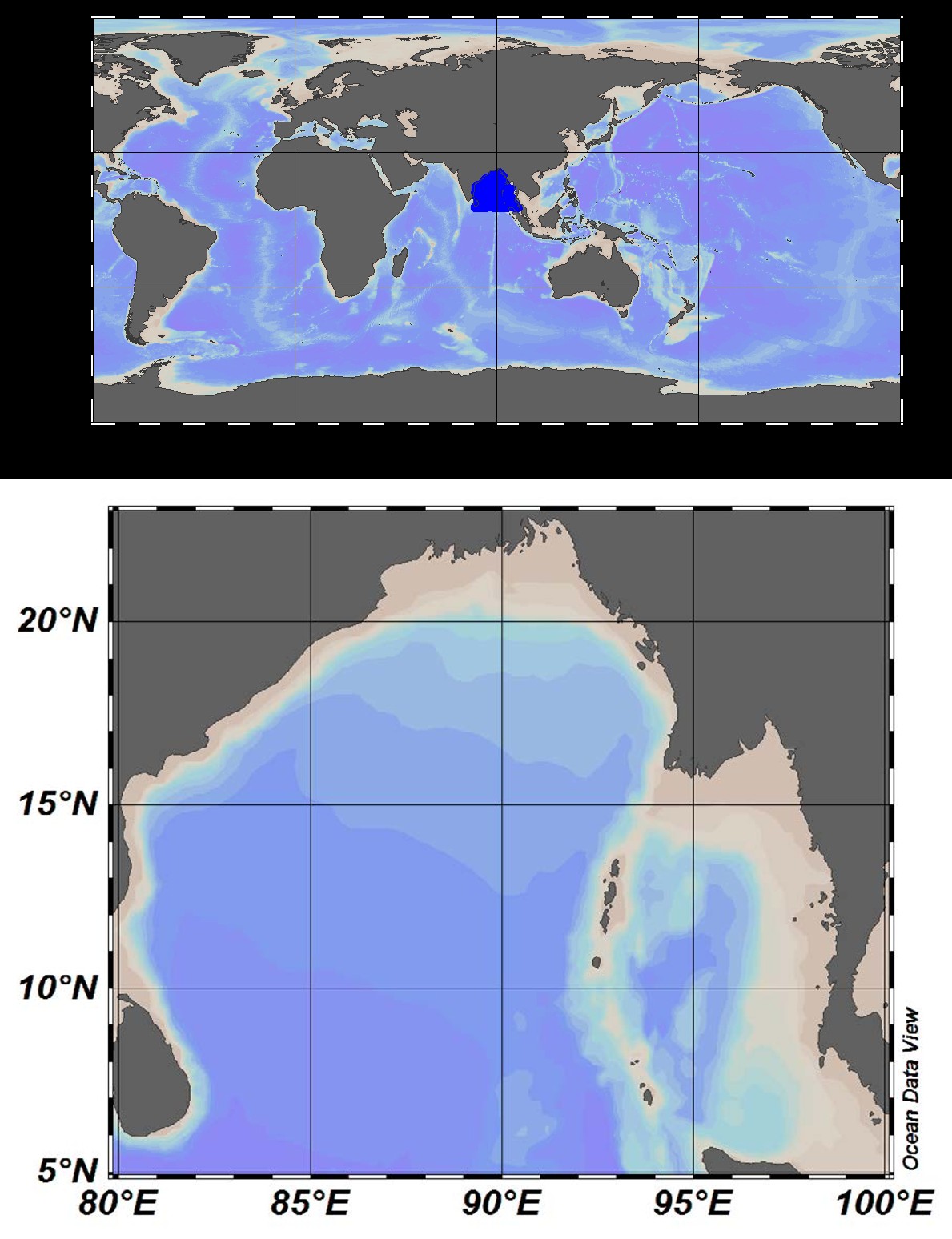 Figure 2: Monthly climatology of SST (°C).