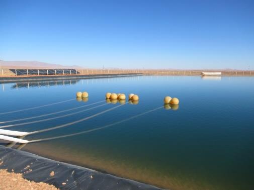 Figure 6: Surface water that has evaporated.
