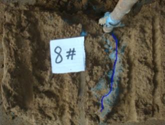 Figure 6: Compaction of particles and walls.